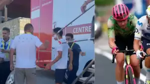 Lee más sobre el artículo Einer Rubio habló por primera vez tras el fuerte accidente en el Tour de Francia: «La angustia fue muy grande»